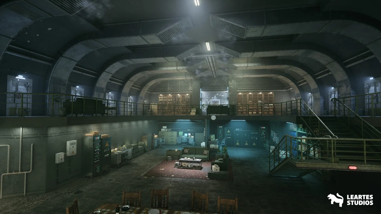 Cold War Underground Bunker asset