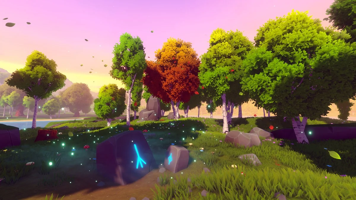 Dreamscape Nature : Meadows : Stylized Open World Environment asset