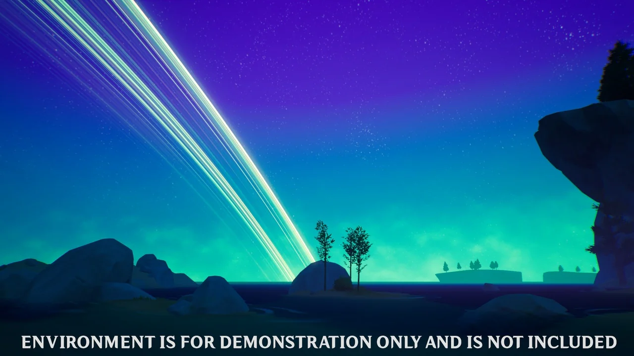 Stylized Dynamic Sky & Weather System asset