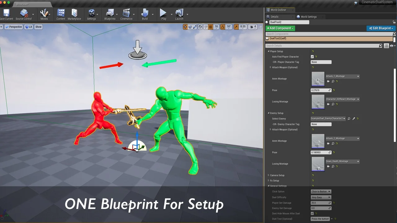 Cinematic Duel System asset