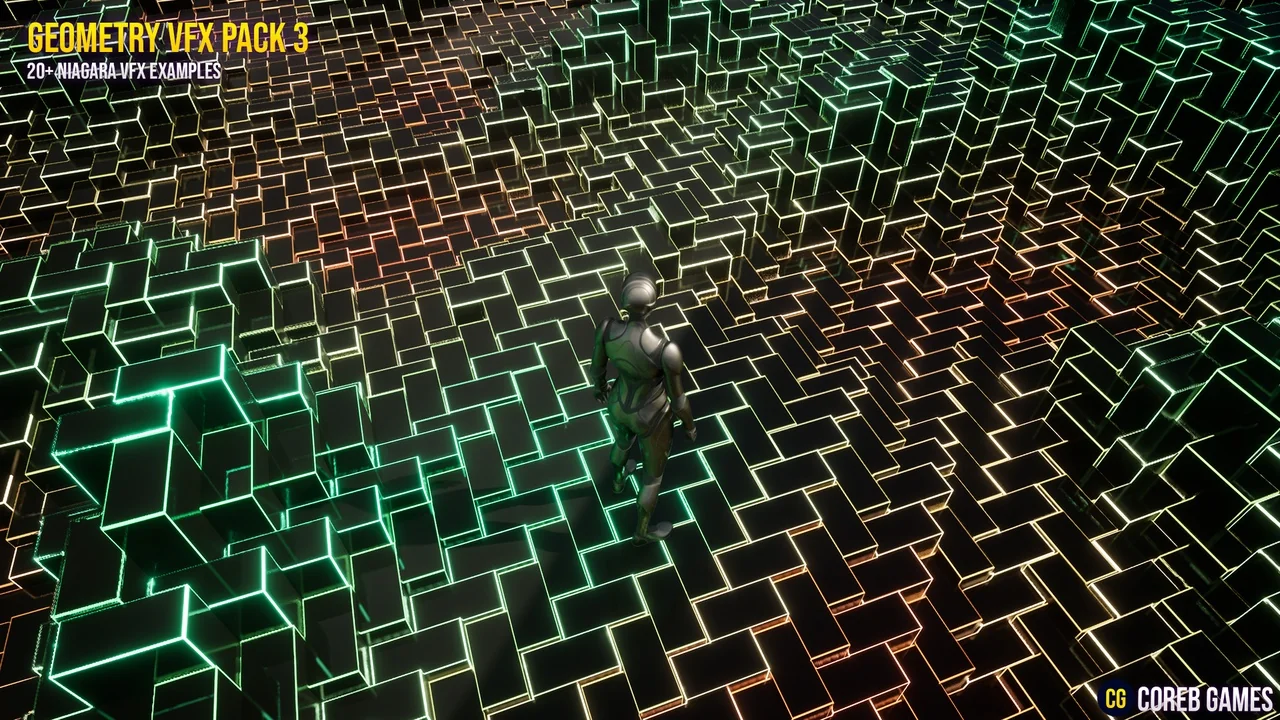 Geometry Floor VFX Pack 3 asset