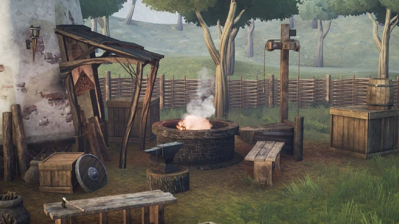 Stylized Viking Hut ( Stylized Stylized Stylized Viking Viking Hut Hut Forest ) asset