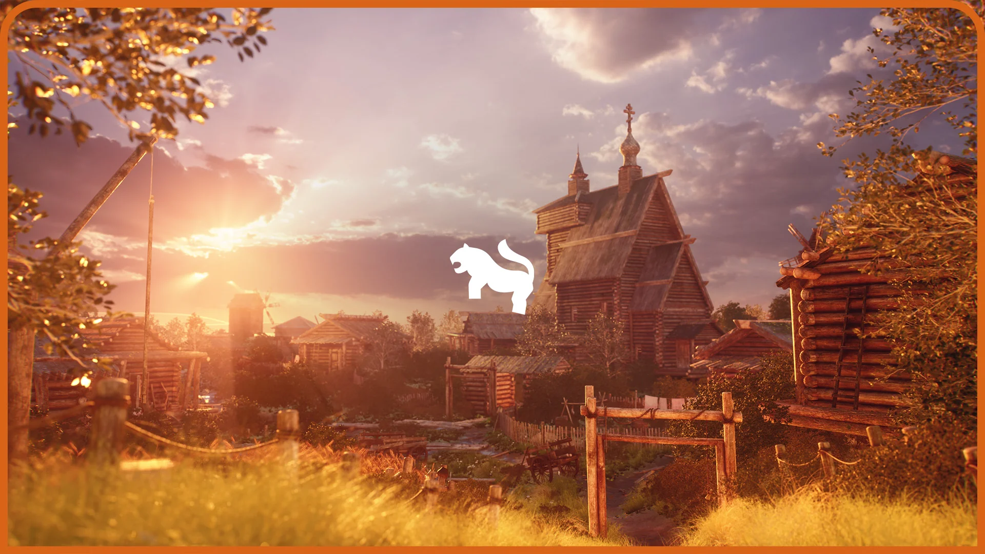 Medieval Russian Village