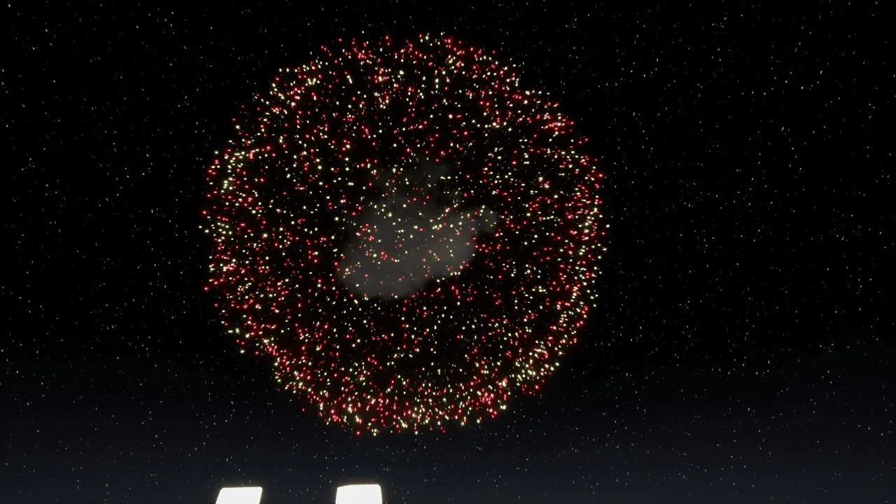 Various Fireworks VFX2 asset