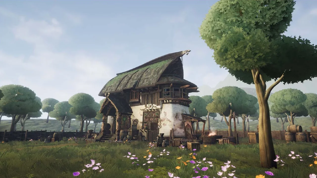 Stylized Viking Hut ( Stylized Stylized Stylized Viking Viking Hut Hut Forest ) asset