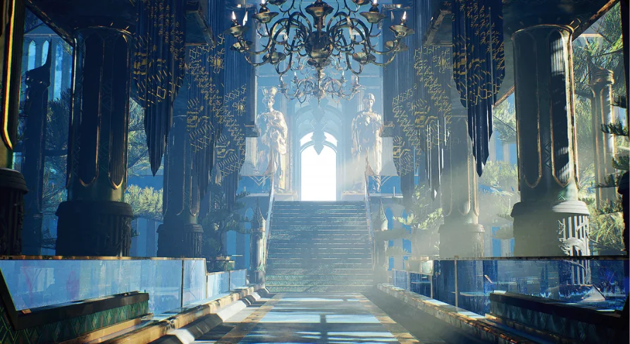 Temple Of The Gods (Ancient Temple, Modular Temple, Cathedral, Temple, Hall)