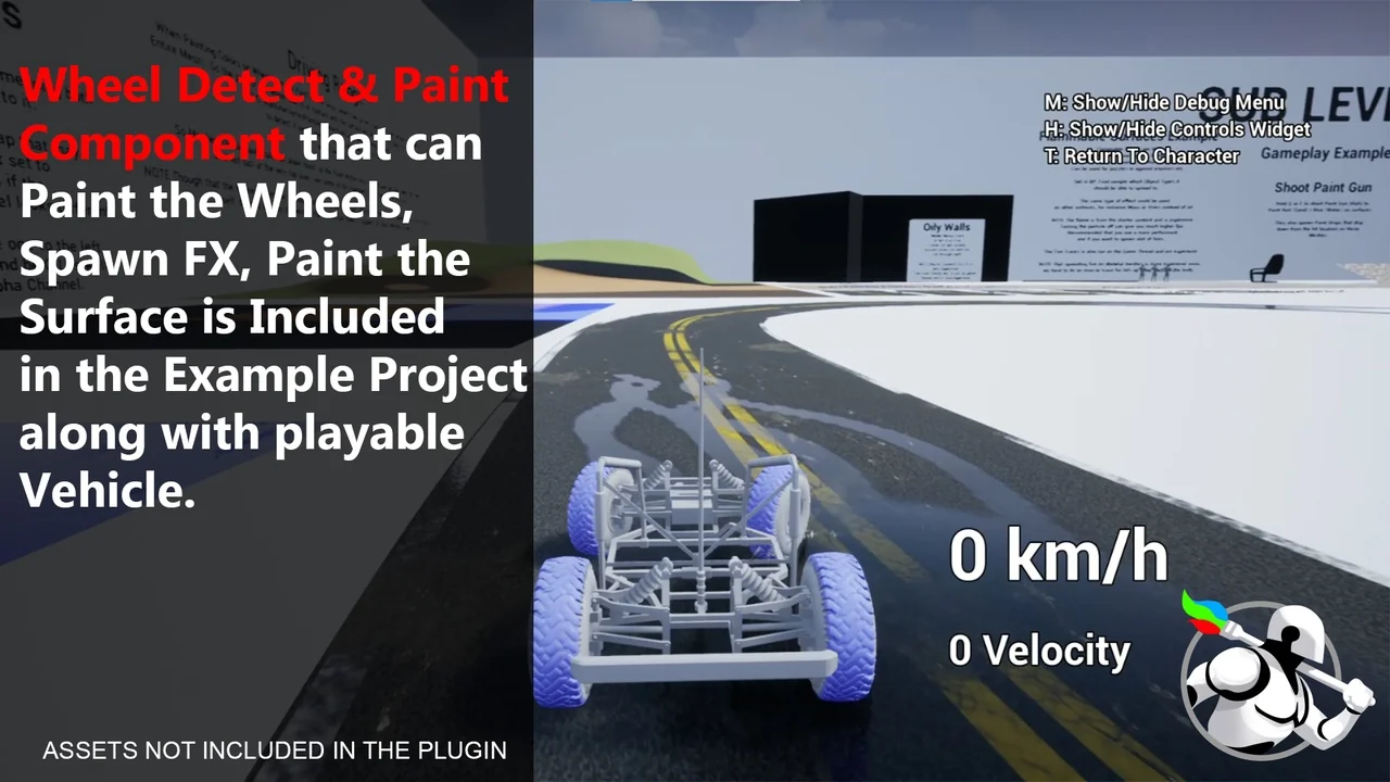 Runtime Vertex Paint & Detection Plugin asset