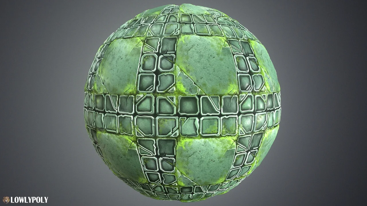 Tiles Vol.54 – Hand Painted Textures asset