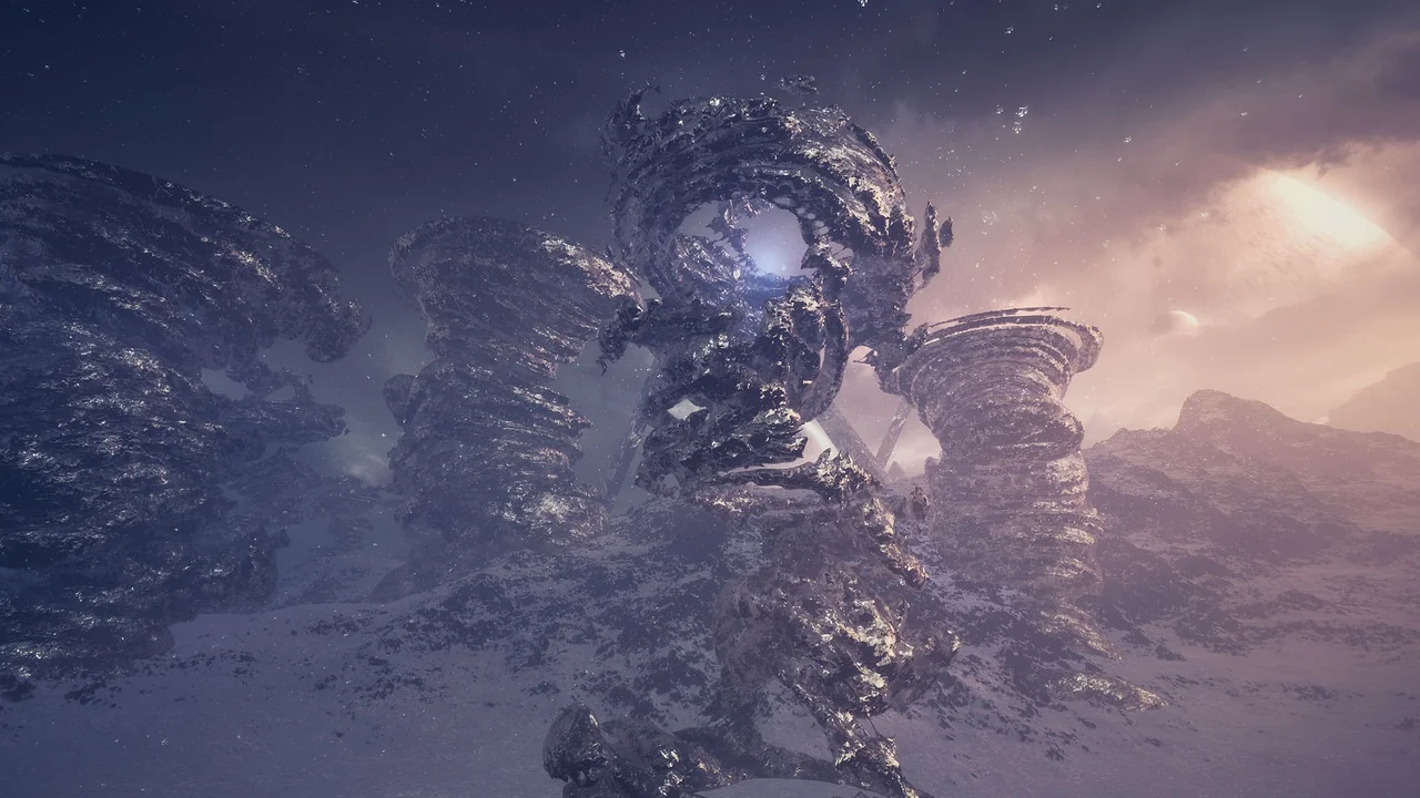 Elite Landscapes: Fractal Glacier asset