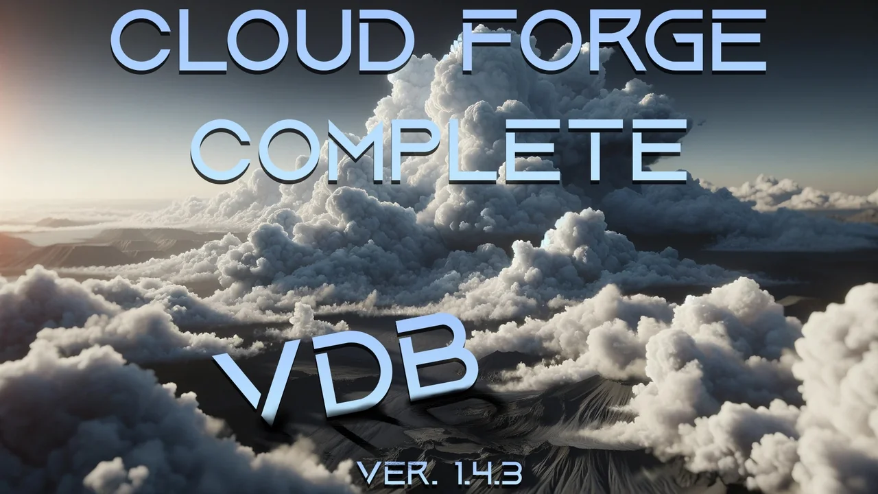 Cloud Forge Complete – VDB Clouds 1.4.3 asset