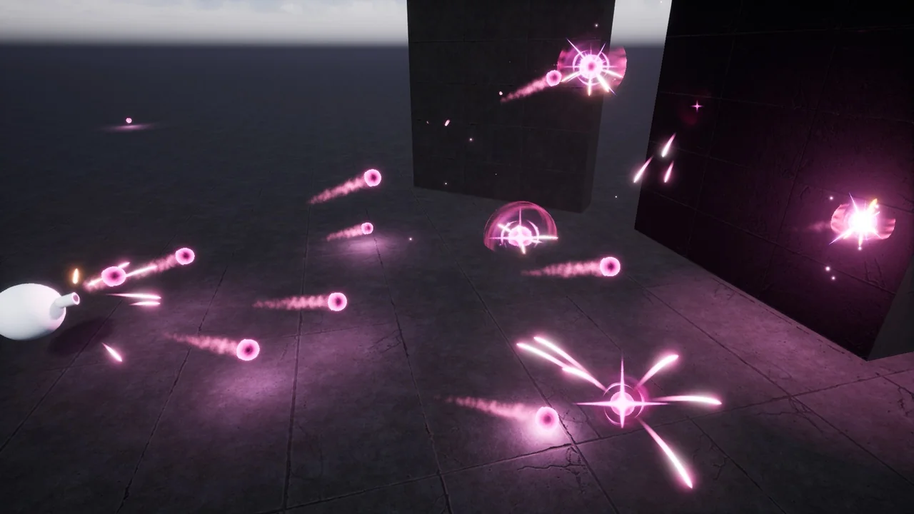 Niagara Toon Projectiles asset