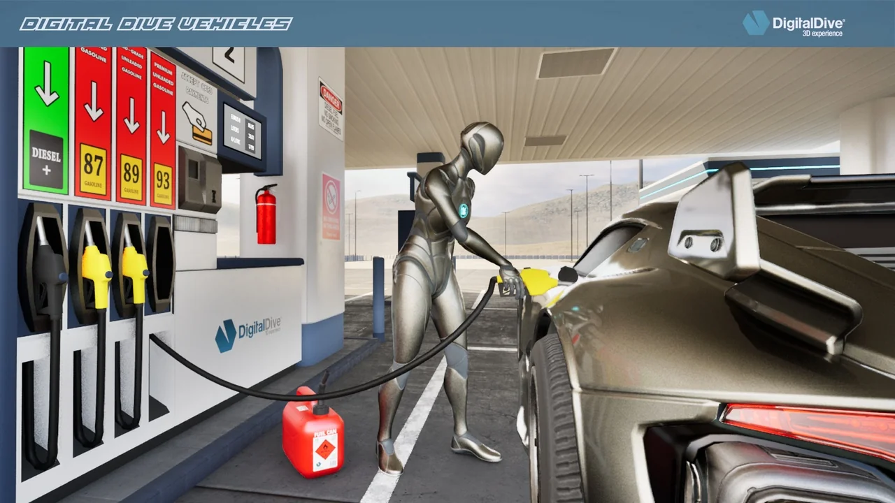 Advanced Fuel System: Multiplayer Vehicle Addon asset