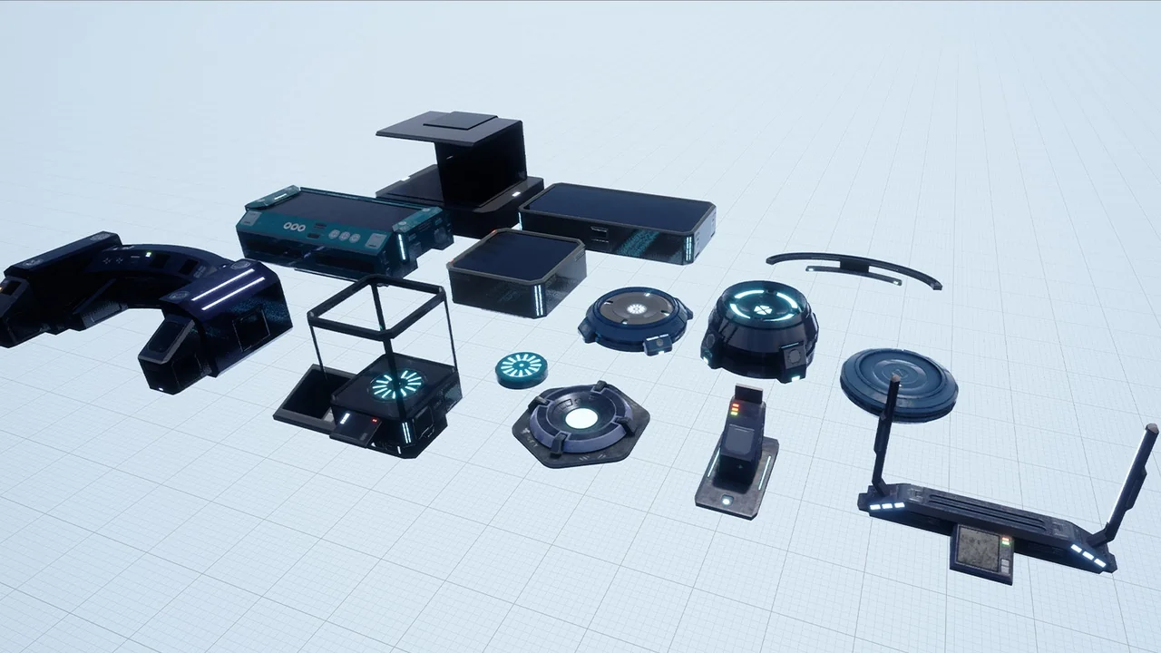 HOLOGRAM DISPLAY Pack asset