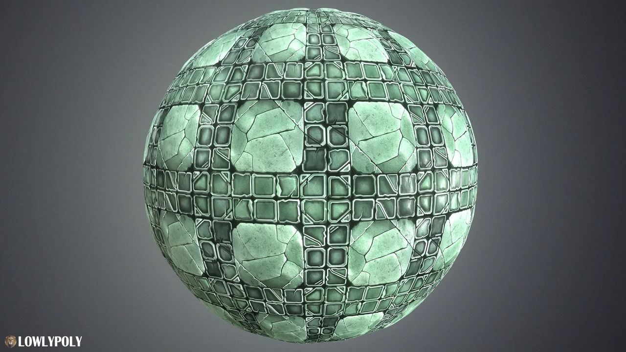 Tiles Vol.54 – Hand Painted Textures asset