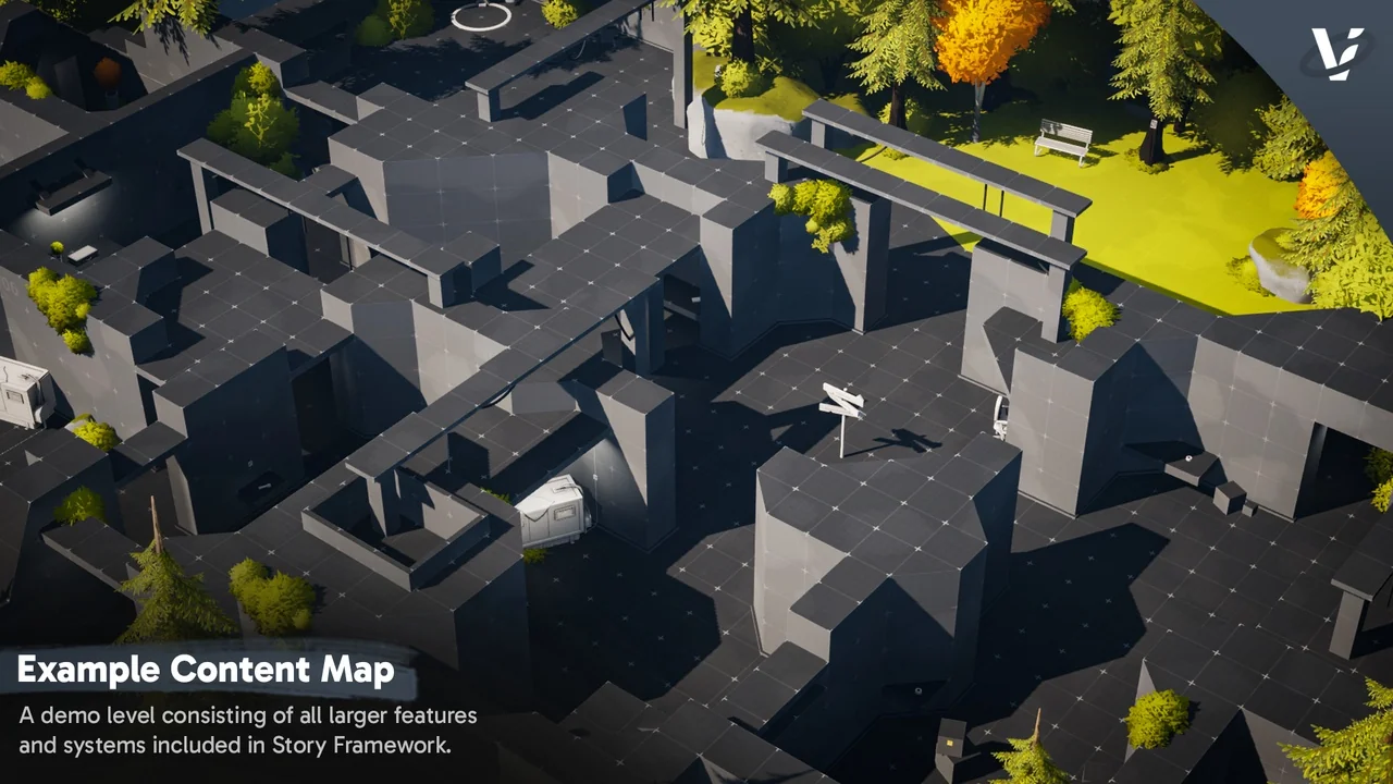 Story Framework 5.2 – Interactive Template asset