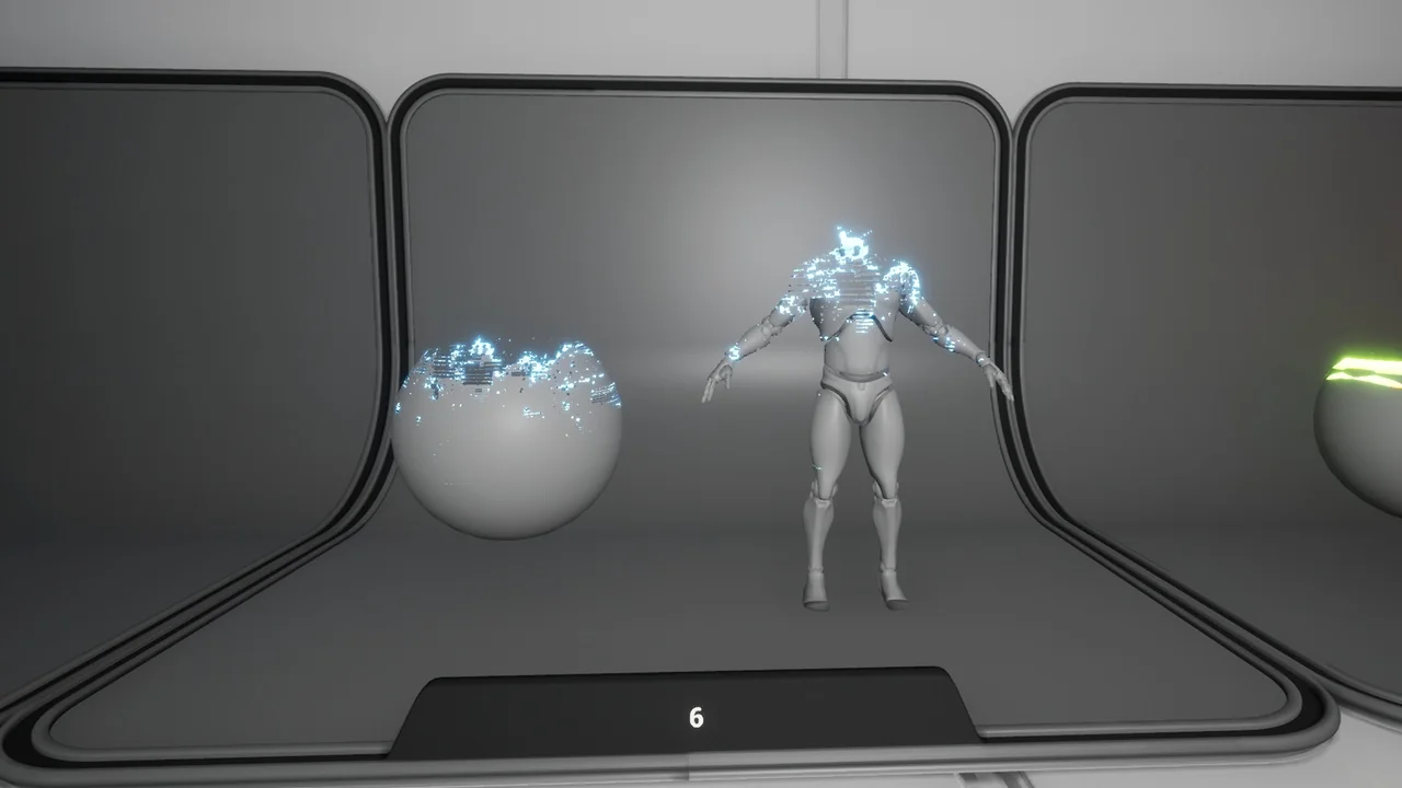 Character Appearance and Dissolve asset