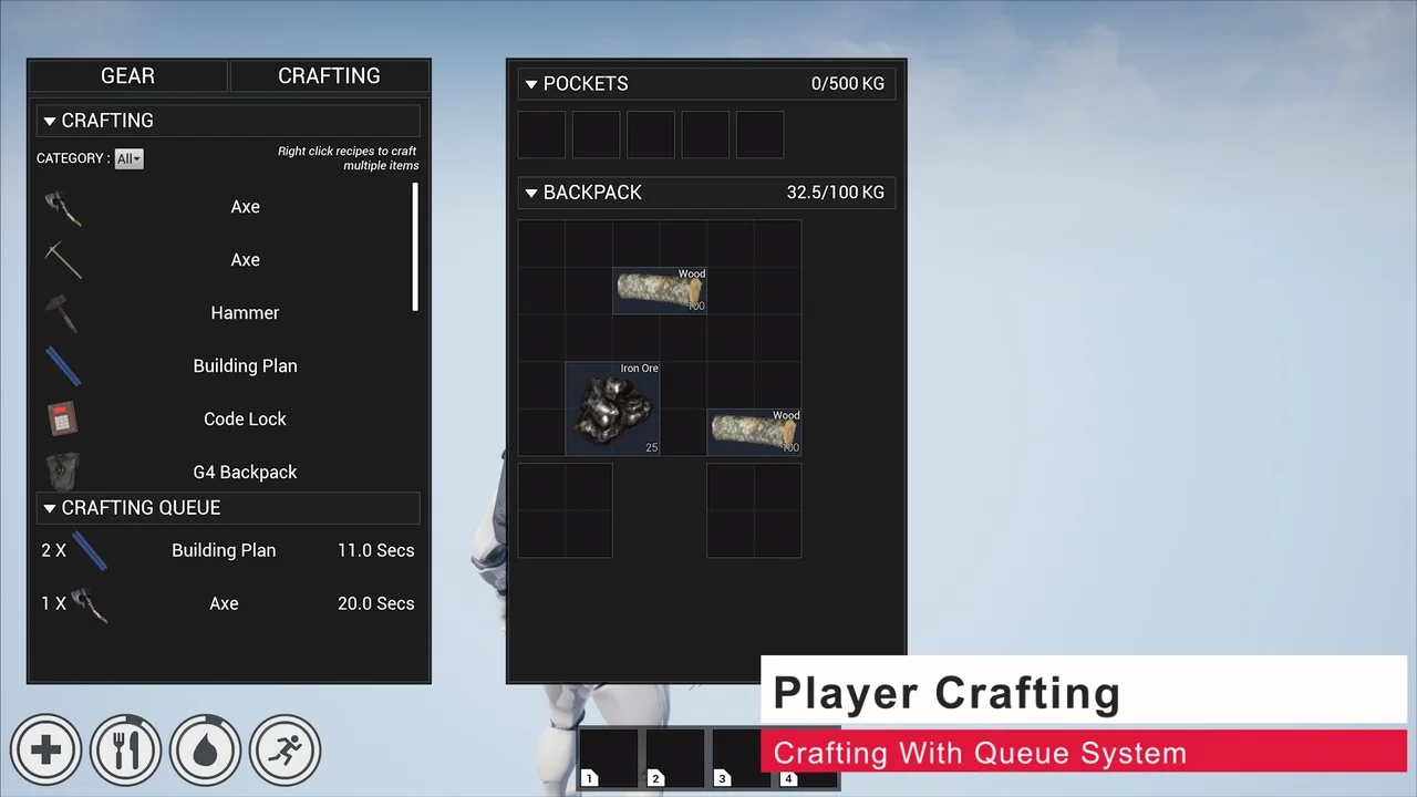 Survival Game Kit V2 asset