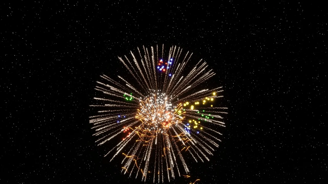 Various Fireworks VFX2 asset