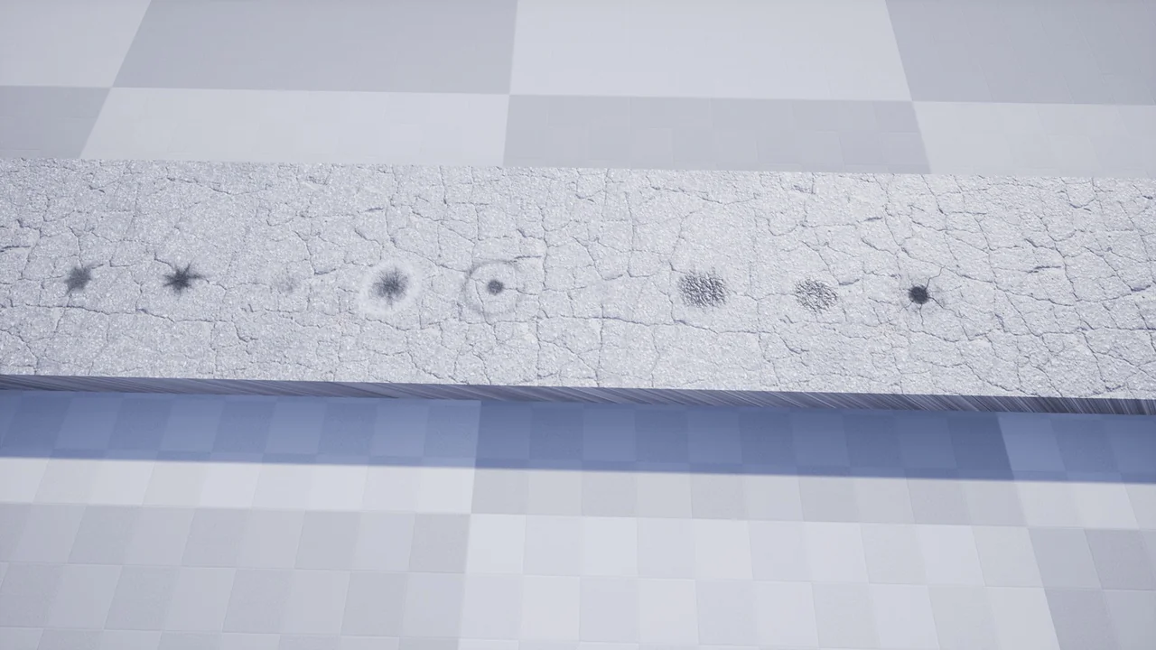 Battle Damaged Decals 1 asset