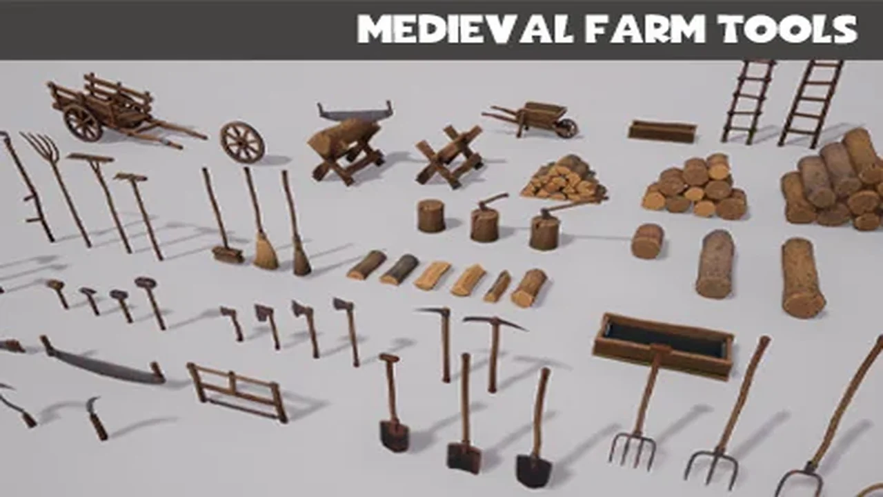 Medieval Farm Tools