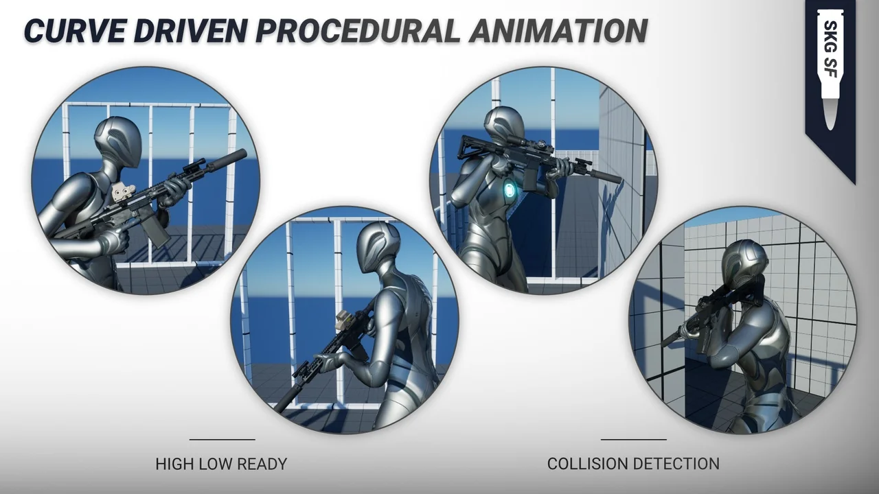 FPS First Person Shooter Framework (SKG Shooter Framework V2) asset