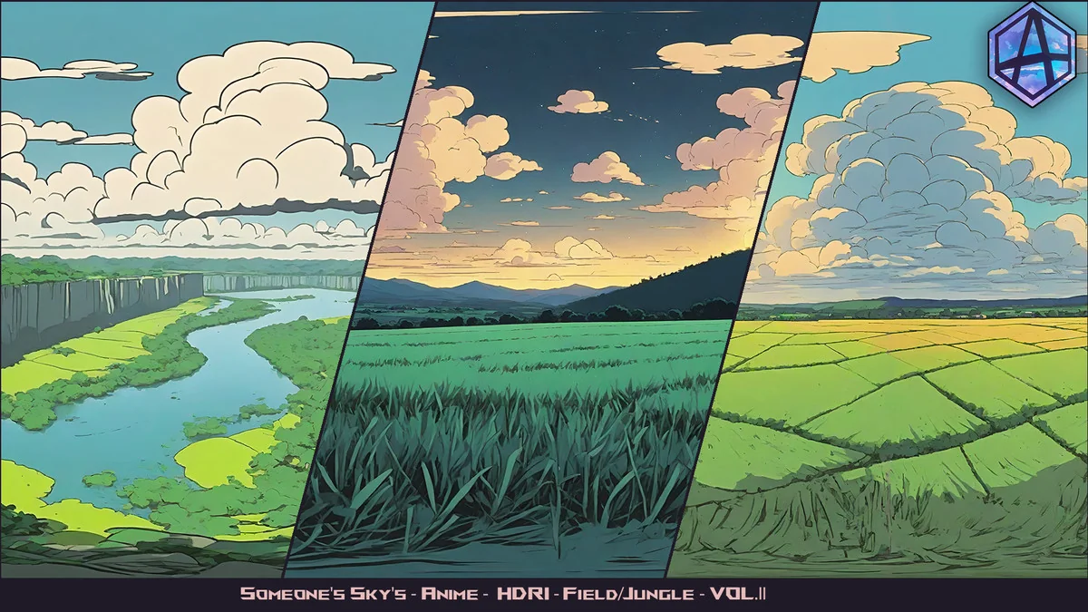 80 HDRI Someone’s Sky’s – Anime – Bundle asset