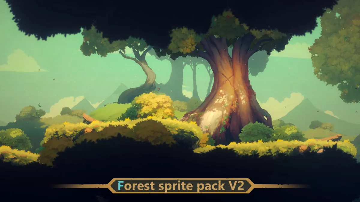 2D Fantasy sprite bundle asset