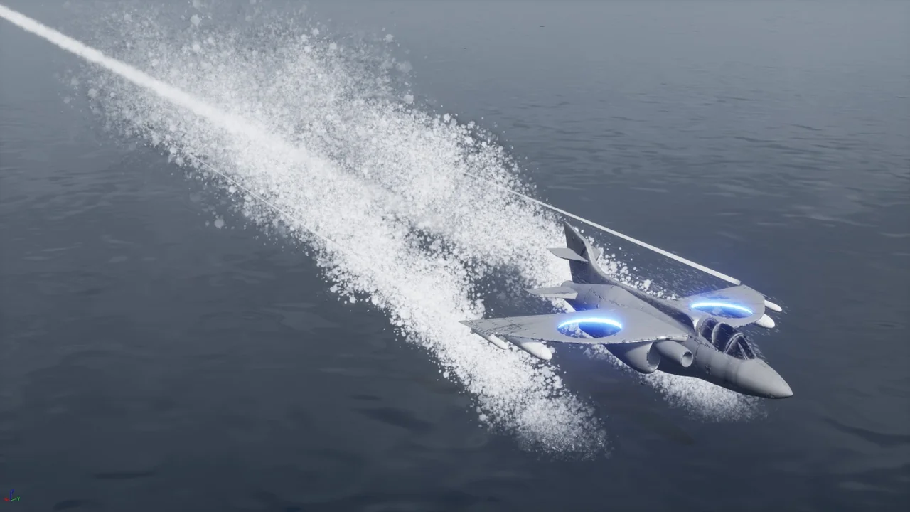 Flying Vehicle FX asset