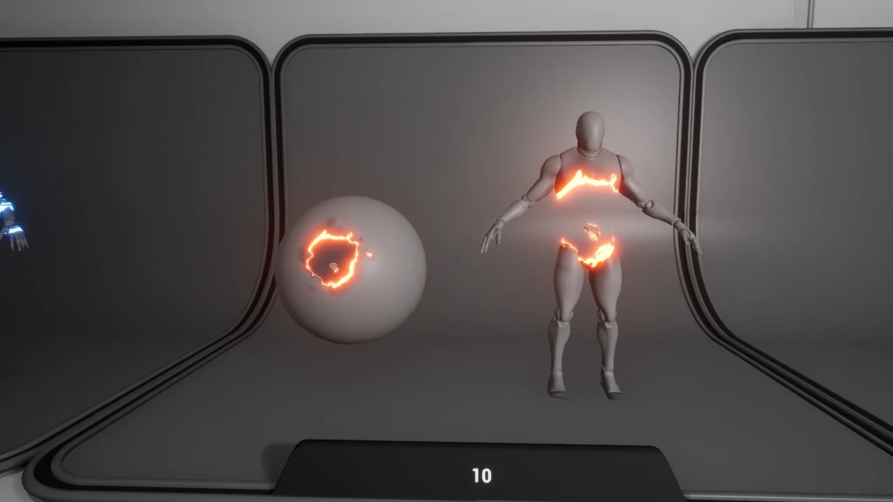 Character Appearance and Dissolve asset