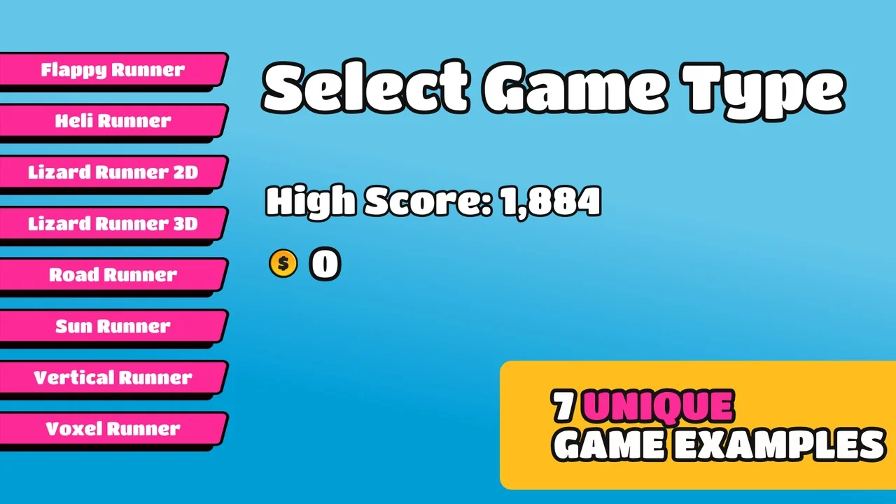 Endless Runner Creator V3 asset