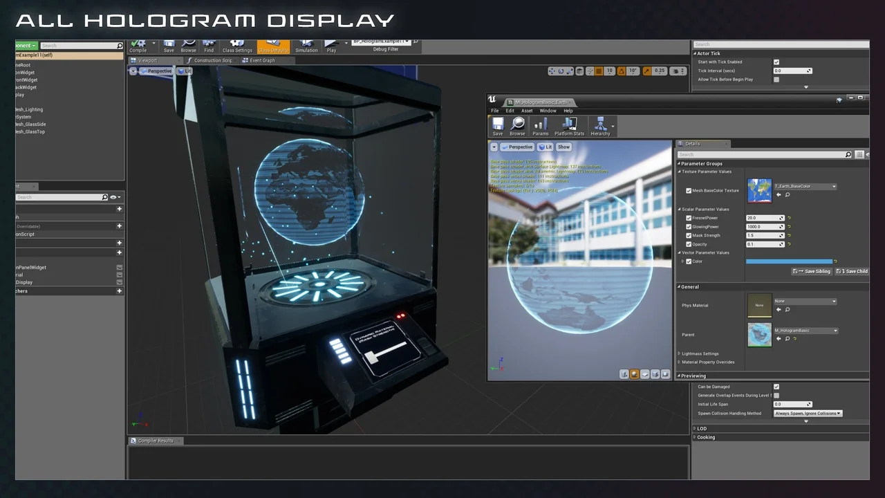 HOLOGRAM DISPLAY Pack asset