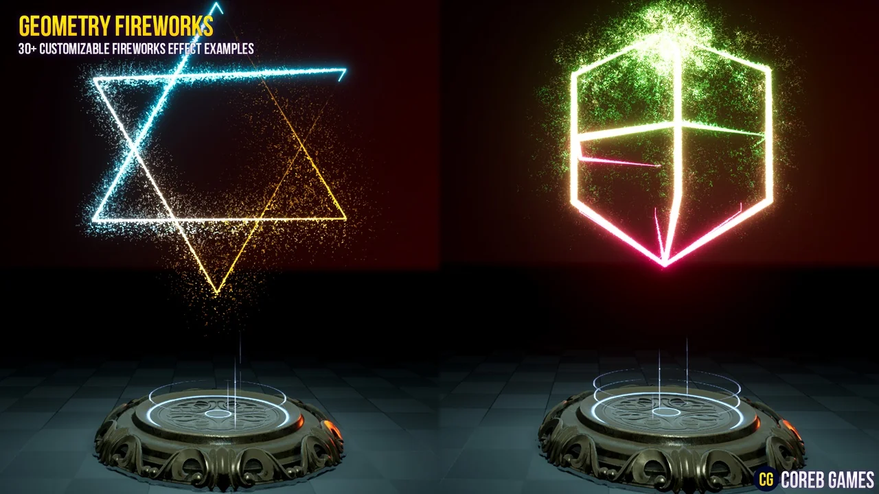 Geometry Fireworks VFX Pack asset