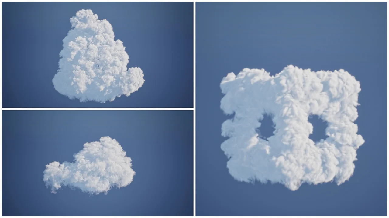 Clouds Generator – Niagara Fluids asset