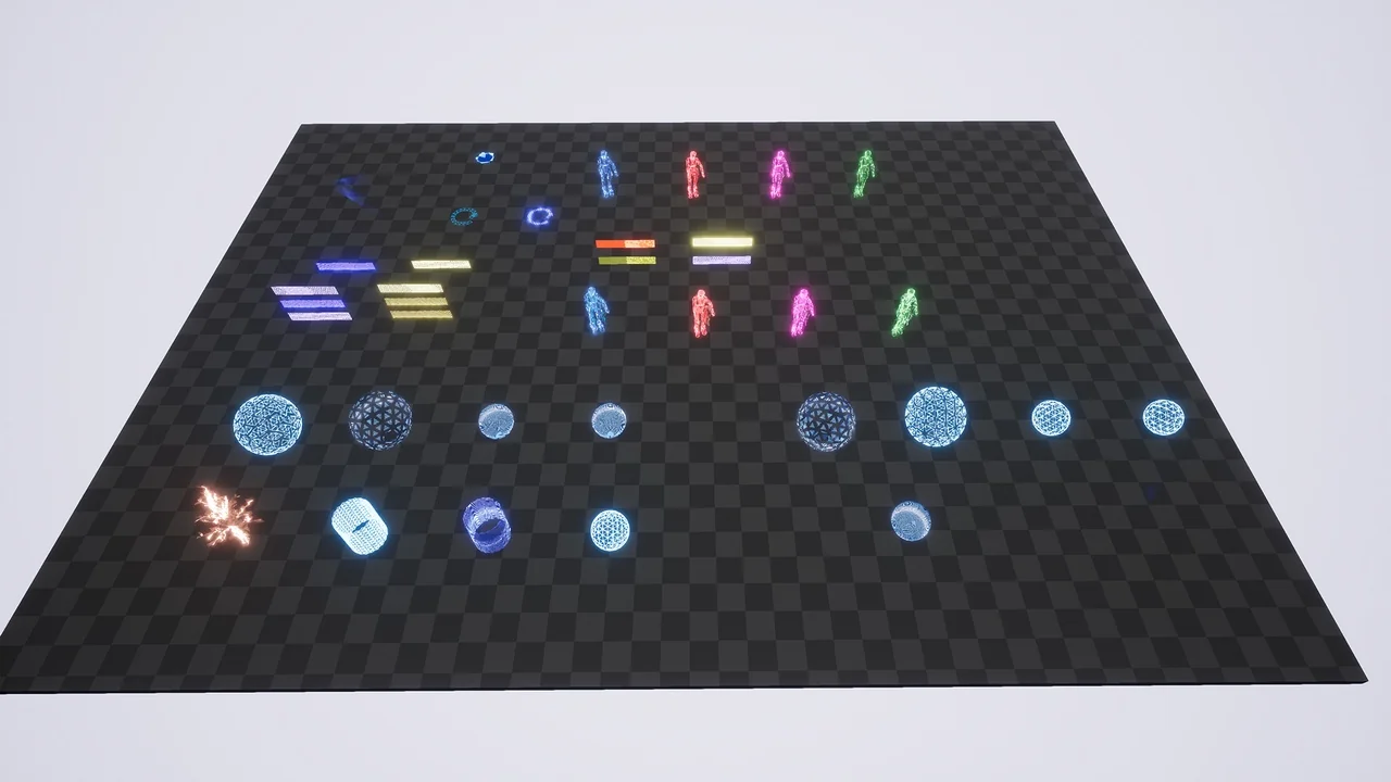 Cyberpunk FX Pack asset