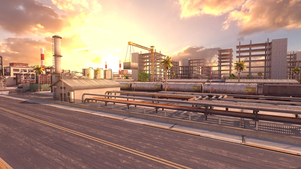 Industrial Zone – Mobile optimized asset