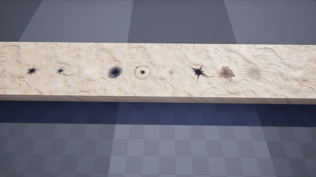 Battle Damaged Decals 1 asset