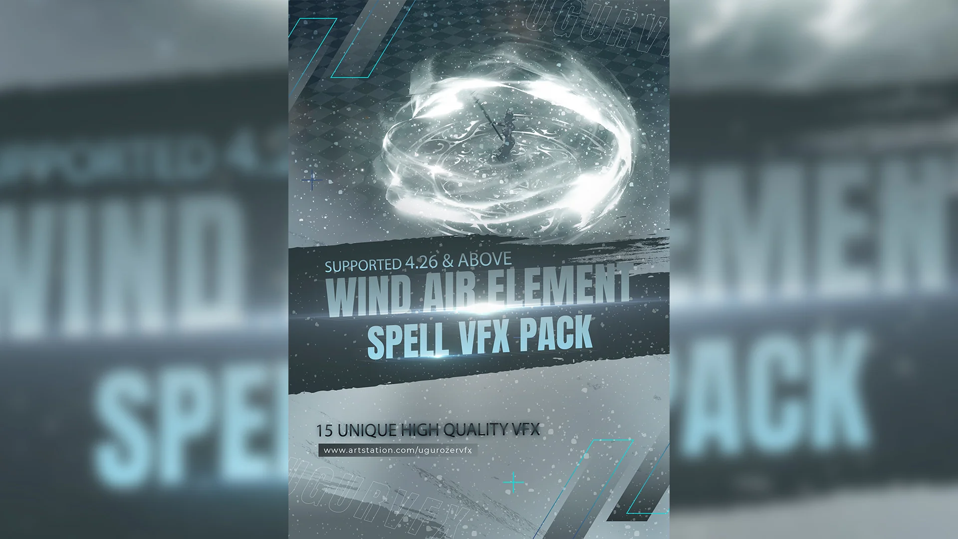 Wind & Air Element - Spell VFX Pack
