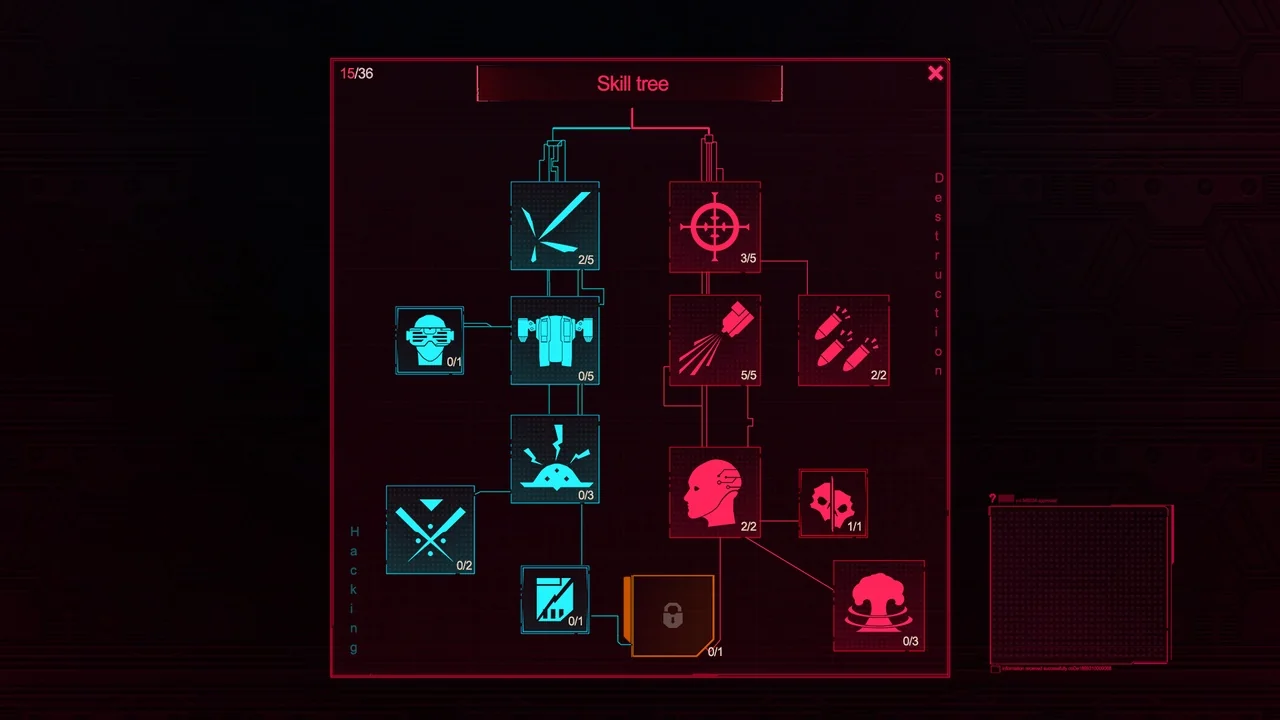 Cyberpunk RPG UI asset