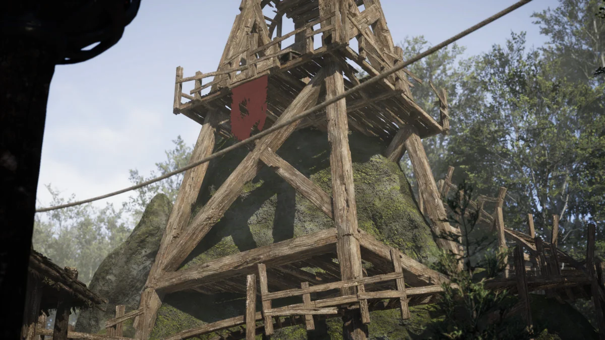 Modular Medieval Bandit Village (Medieval Village, Bandit village, Town) asset