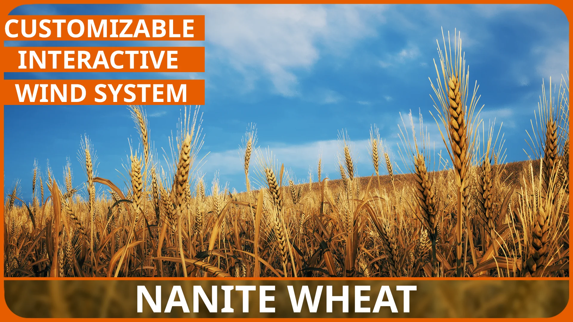 Nanite Foliage - Wheat Field
