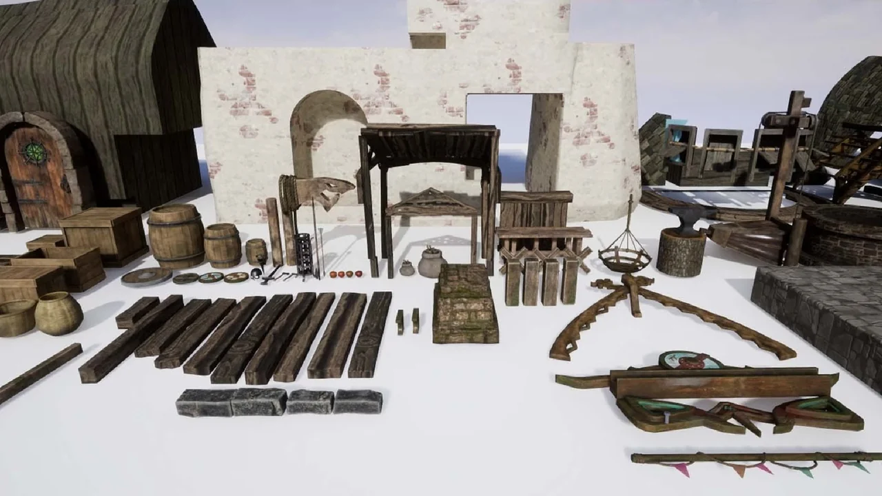 Stylized Viking Hut ( Stylized Stylized Stylized Viking Viking Hut Hut Forest ) asset