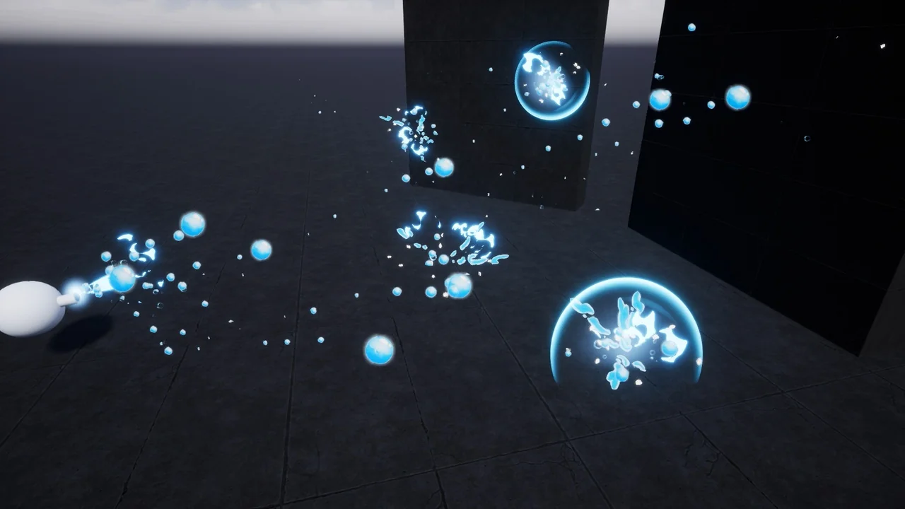 Niagara Toon Projectiles asset