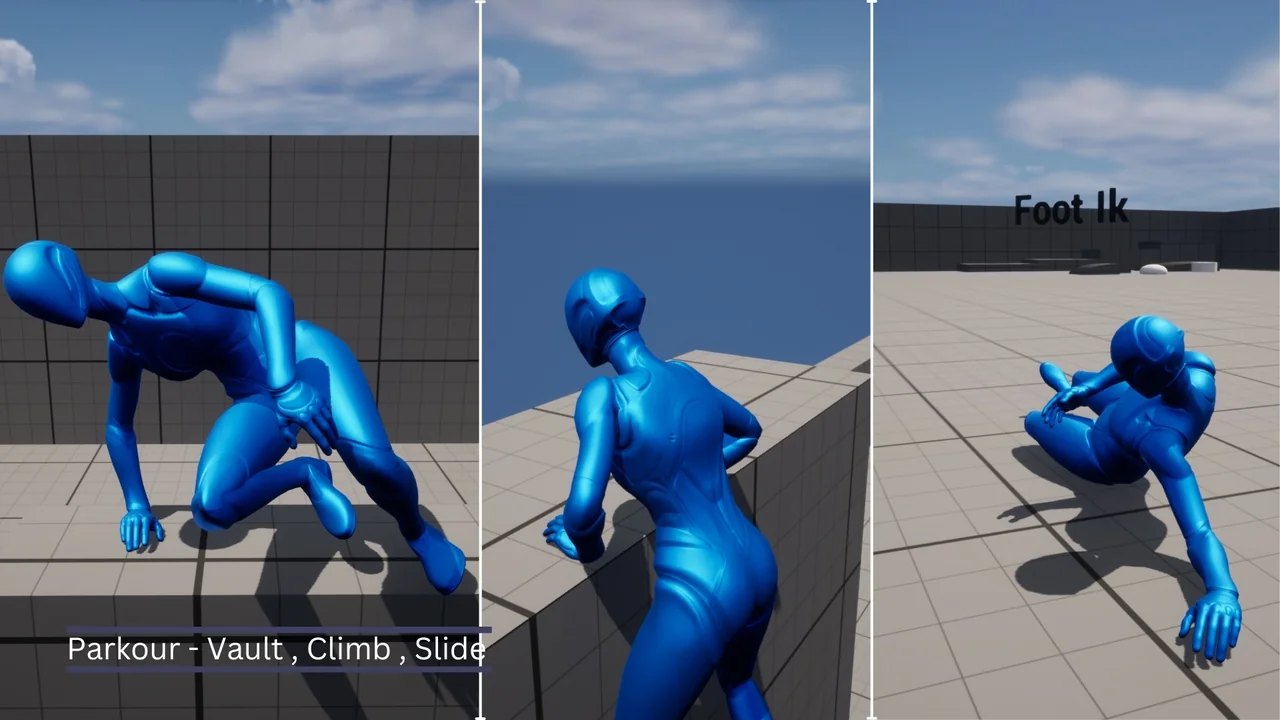 Enhanced Locomotion System (Replication) asset