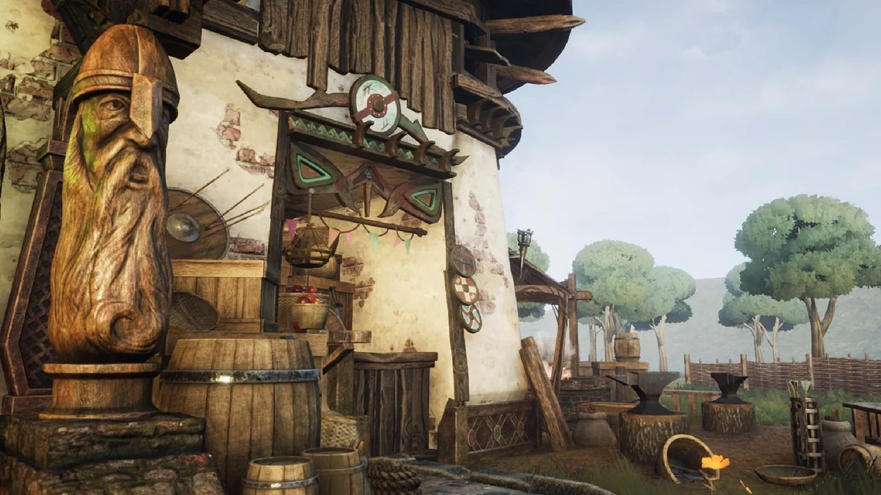 Stylized Viking Hut ( Stylized Stylized Stylized Viking Viking Hut Hut Forest ) asset