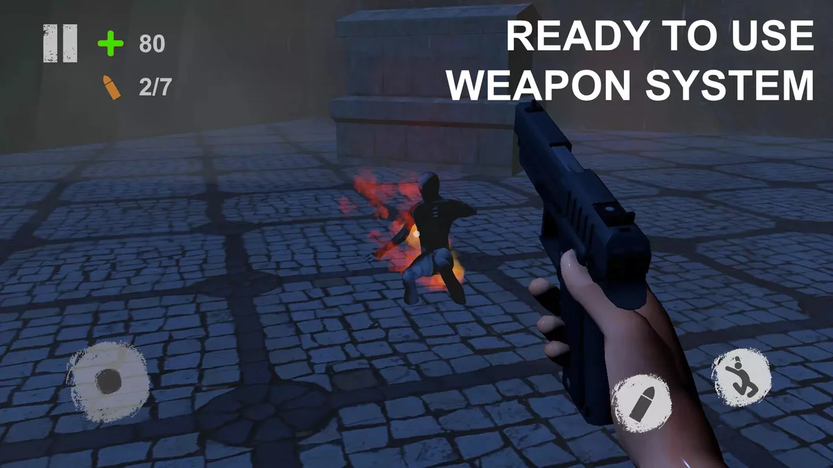 Advanced Horror FPS Kit for Mobile and PC – First Person Shooter Horror asset