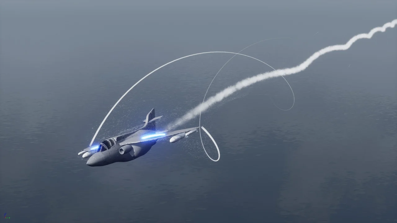 Flying Vehicle FX asset