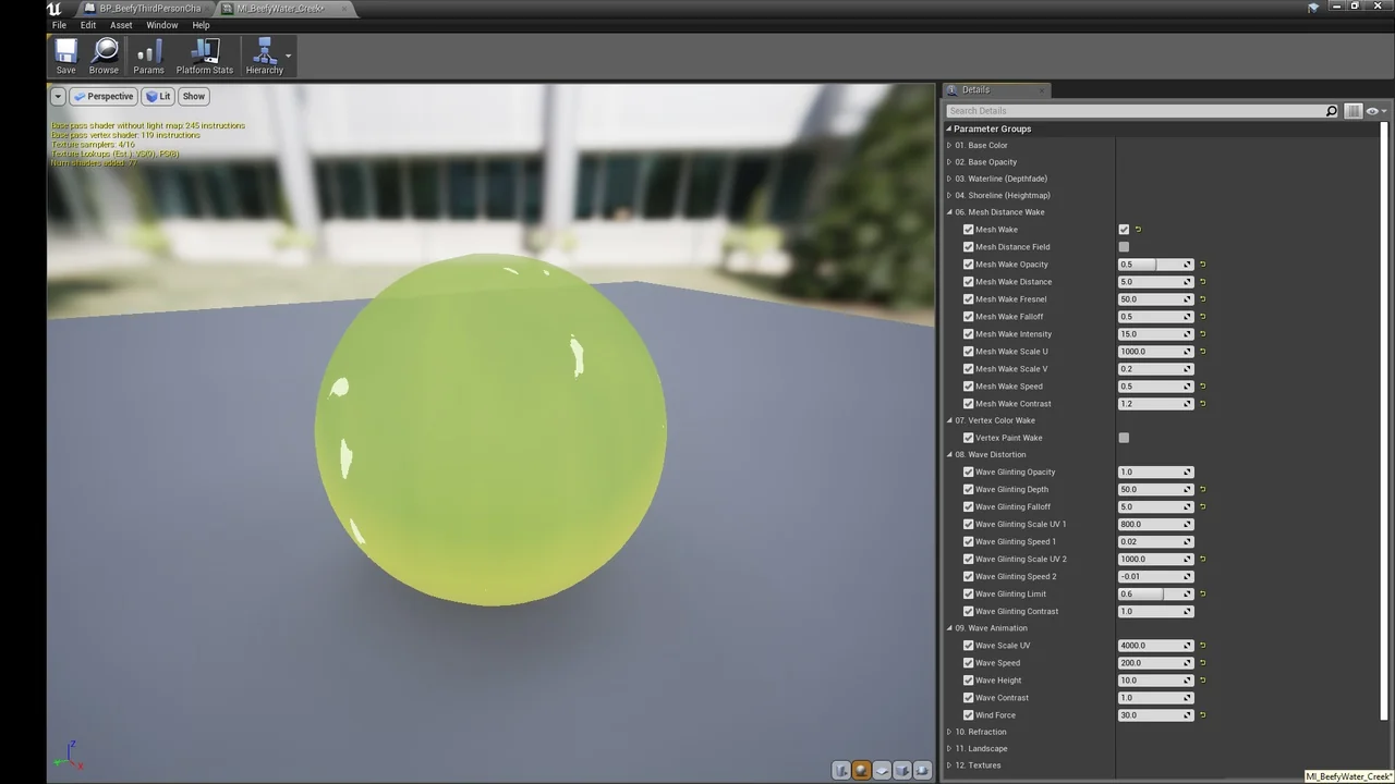 Beefy Water Hole (Water System) asset