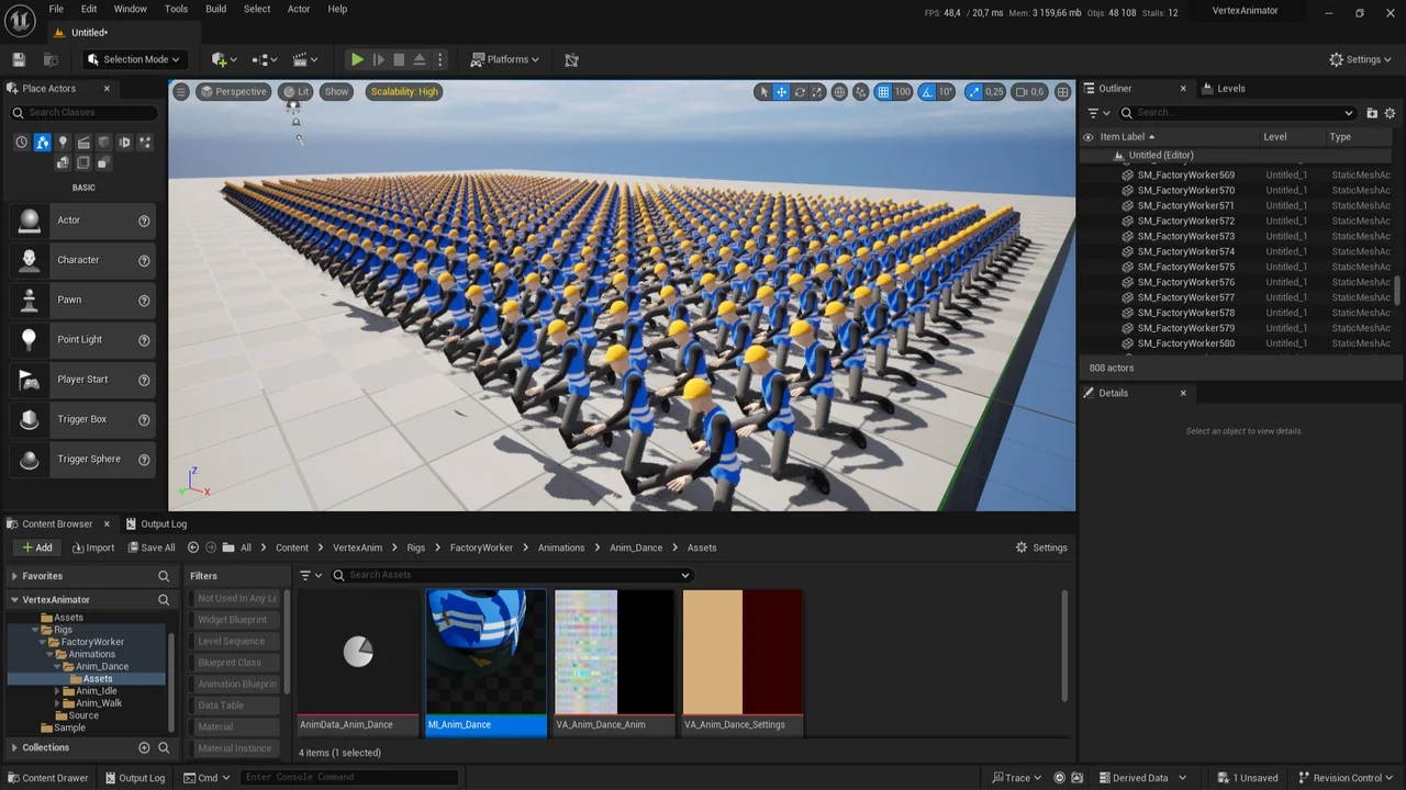 Vertex Animator asset