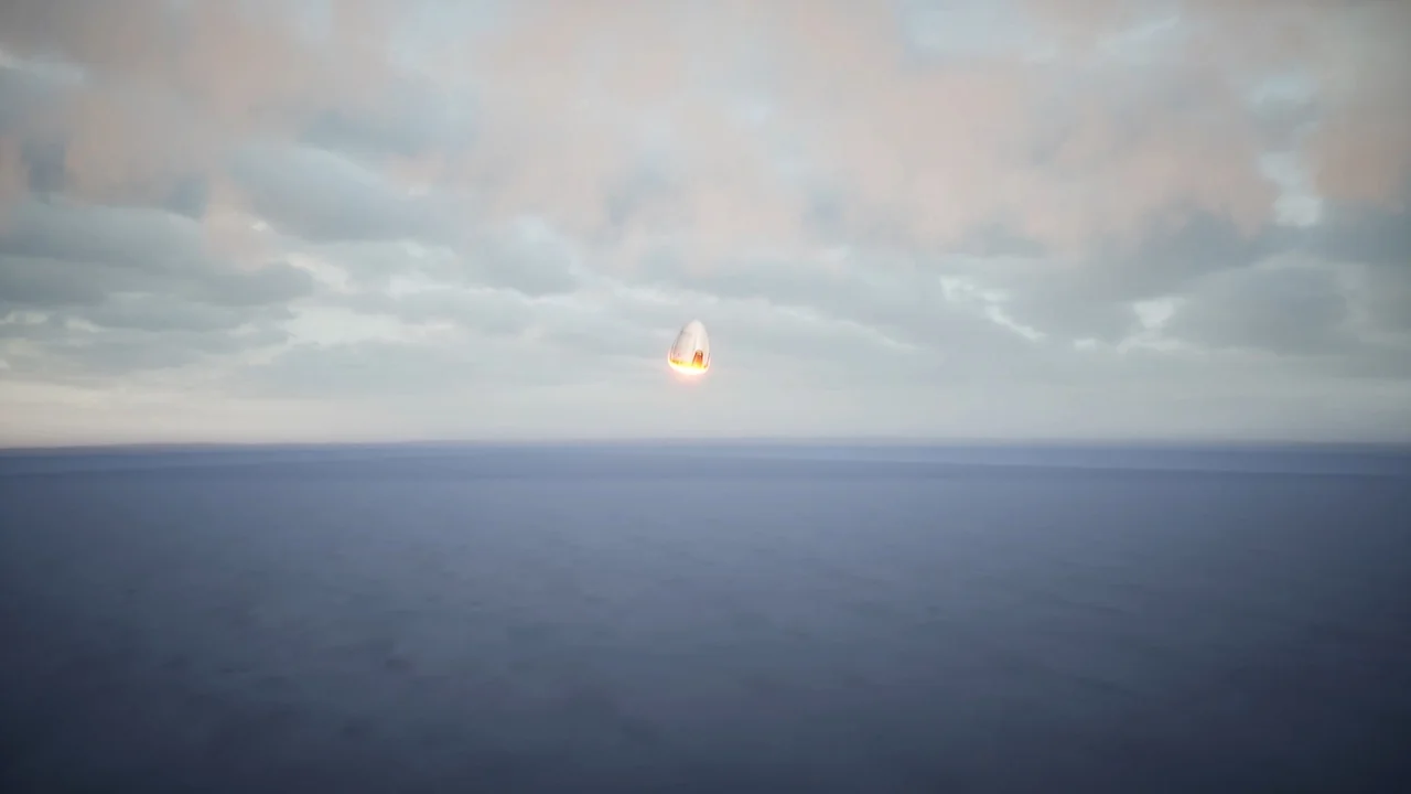 Rocket VFX asset