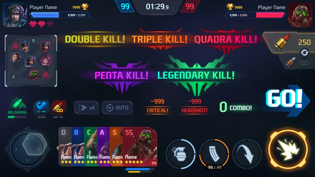 GUI Pro – Survival Clean asset